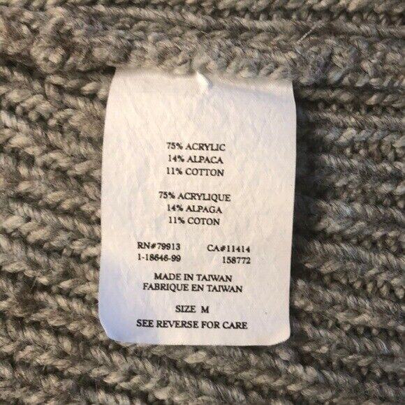 Mimi Maternity alpaca sweater jacket cardigan Maternity Mom Size M Medium - Picture 5 of 5